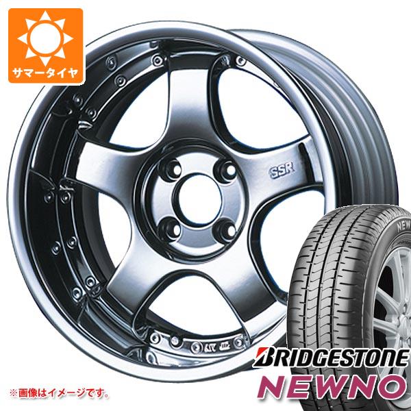 【タイヤ交換対象】サマータイヤ 195/45R16 84V XL ブリヂストン ニューノ SSR プロフェッサー SP1R 6.5-16 タイヤホイール4本セット｜タイヤ１番