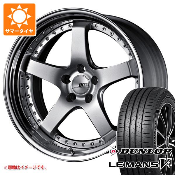 【タイヤ交換対象】サマータイヤ 225/40R19 89W ダンロップ ルマン5 LM5+ SSR プロフェッサー SP4 8.0-19 タイヤホイール4本セット|タイヤ1番