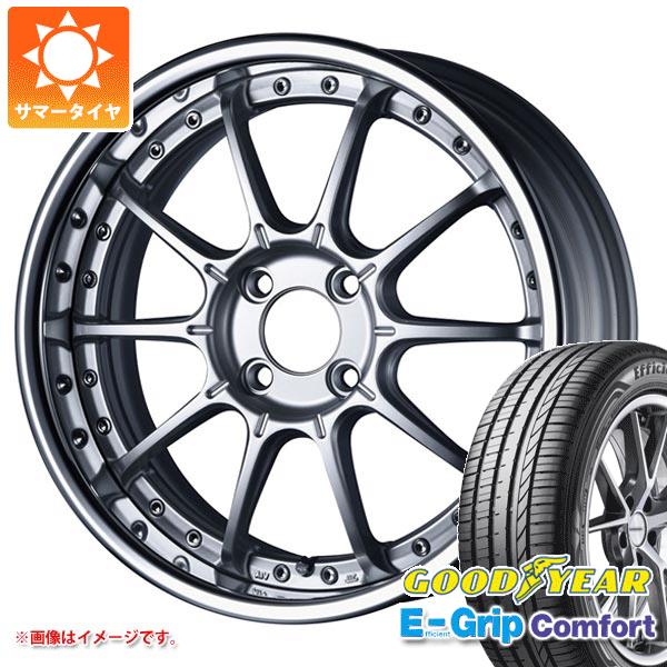 【タイヤ交換対象】サマータイヤ 215/40R17 87W XL グッドイヤー エフィシエントグリップコンフォート SSR プロフェッサー SP5R 7.0-17 タイヤホイール4本セット