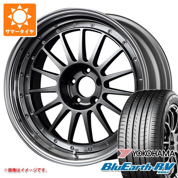 【タイヤ交換対象】サマータイヤ 225/45R19 96W XL ヨコハマ ブルーアースRV RV03 SSR プロフェッサー TF1 8.0-19 タイヤホイール4本セット