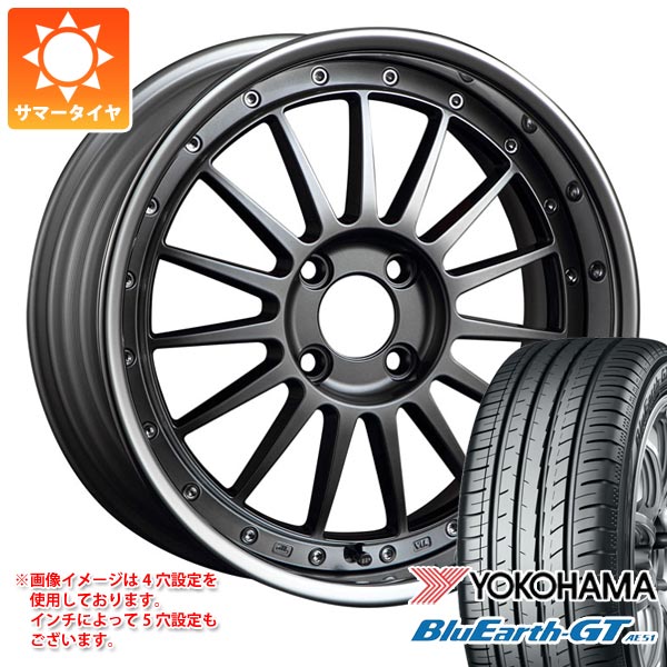 【タイヤ交換対象】サマータイヤ 195/45R16 84V XL ヨコハマ ブルーアースGT AE51 SSR プロフェッサー TF1R 6.5-16 タイヤホイール4本セット
