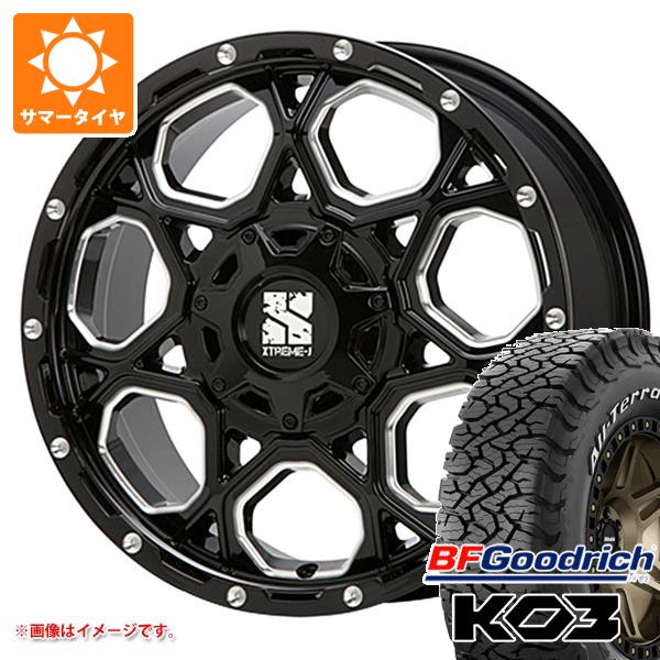 【タイヤ交換対象】5本セット FJクルーザー 10系用 サマータイヤ BFグッドリッチ オールテレーンT/A KO3 LT265/70R17 118/115S ホワイトレター MLJ エクストリームJ XJ06 8.0-17 タイヤホイール5本セット