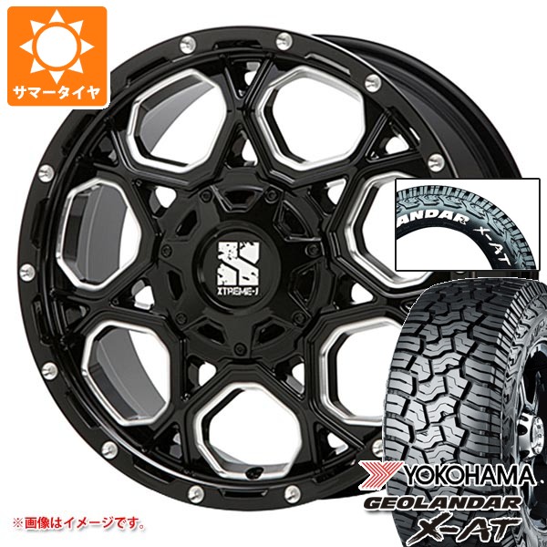 【タイヤ交換対象】トヨタ RAV4 50系用 2026年製 サマータイヤ ヨコハマ ジオランダー X-AT G016 225/70R16 103S ホワイトレター MLJ エクストリームJ XJ06 7.0-16 タイヤホイール4本セット