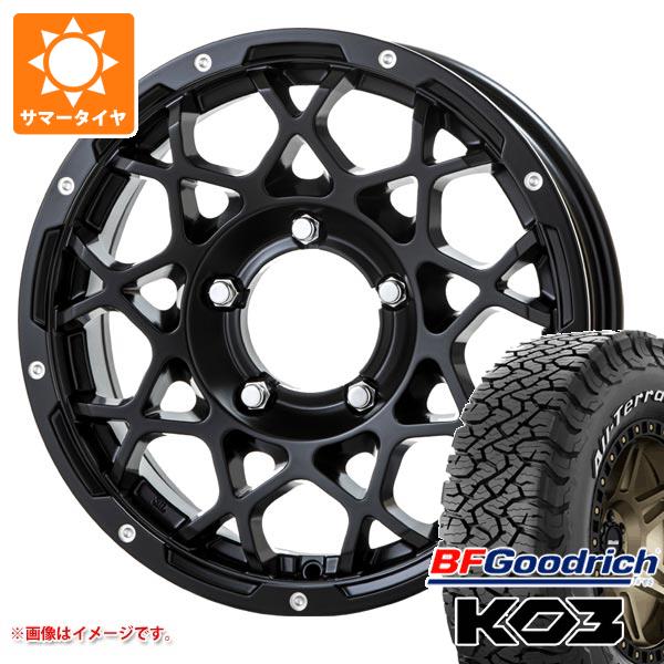 【タイヤ交換対象】ジムニー JB64W用 2026年製 サマータイヤ BFグッドリッチ オールテレーンT/A KO3 LT215/70R16 100/97S ホワイトレター ブルート BR-55 5.5-16 タイヤホイール4本セット｜タイヤ１番