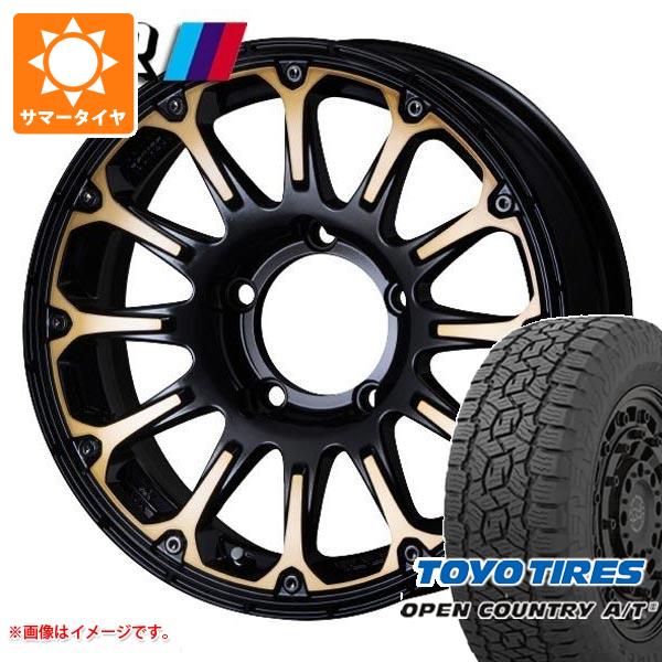 【タイヤ交換対象】5本セット ジムニーシエラ JB74W用 サマータイヤ トーヨー オープンカントリー A/T3 215/70R16 100T SSR ディバイド FT 5.5-16 タイヤホイール5本セット|タイヤ1番
