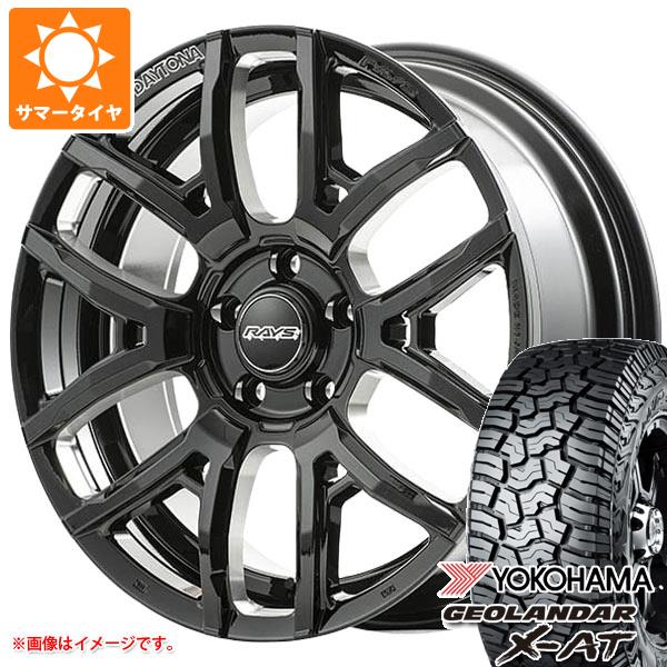 5本セット ジープ ラングラー Jk Jl系用 サマータイヤ ヨコハマ ジオランダー X At G016 33x12 50r Lt 114q ブラックレター レイズ デイトナ F6 ドライブ タイヤホイール5本セット Facul Ao