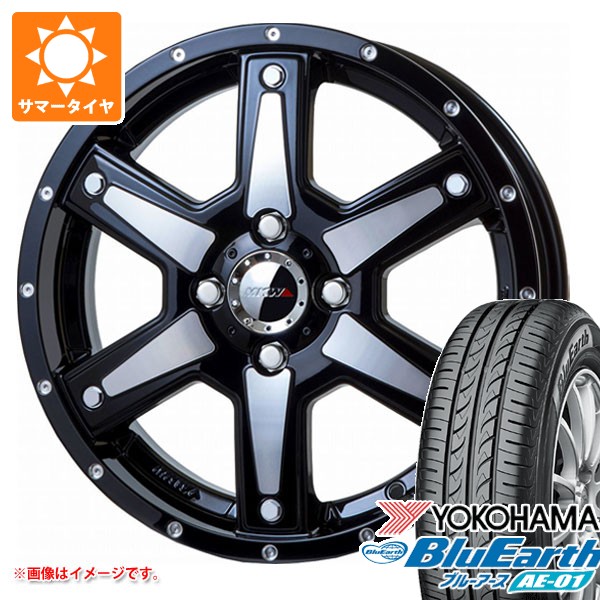 2026年製 サマータイヤ 165/60R15 77H ヨコハマ ブルーアース AE-01 MKW MK-56 4.5-15 タイヤホイール4本セット|タイヤ1番