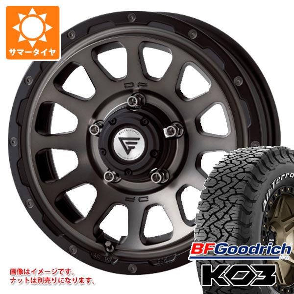 【タイヤ交換対象】5本セット ジムニー JB64W用 サマータイヤ BFグッドリッチ オールテレーンT/A KO3 LT215/70R16 100/97S ホワイトレター デルタフォース オーバル 5.5-16 タイヤホイール5本セット