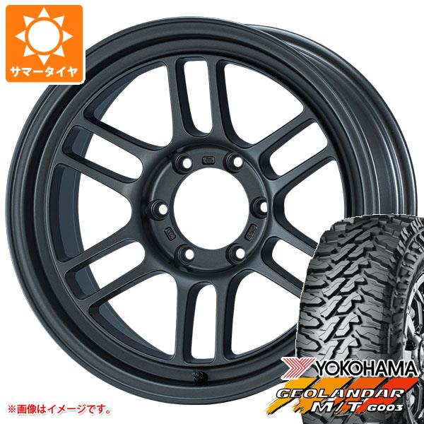 【タイヤ交換対象】2026年製 サマータイヤ 265/70R17 121/118Q ヨコハマ ジオランダー M/T G003 エンケイ オールロード RPT1 8.5-17 タイヤホイール4本セット｜タイヤ１番