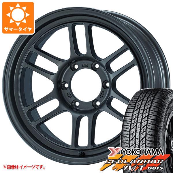【タイヤ交換対象】5本セット FJクルーザー 10系用 サマータイヤ ヨコハマ ジオランダー A/T G015 P285/70R17 117T アウトラインホワイトレター エンケイ オールロード RPT1 8.5-17 タイヤホイール5本セット|タイヤ1番
