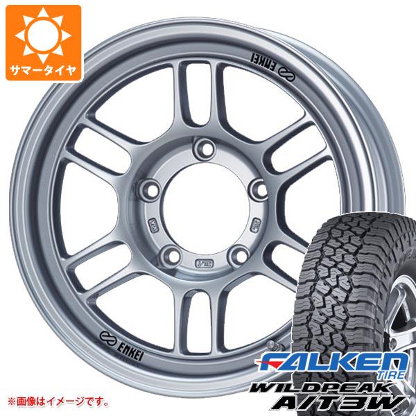 【タイヤ交換対象】スズキ ジムニーノマド JC74W用 サマータイヤ ファルケン ワイルドピーク A/T3W LT225/75R16 115/112Q エンケイ オールロード RPT1 5.5-16 タイヤホイール4本セット｜タイヤ１番