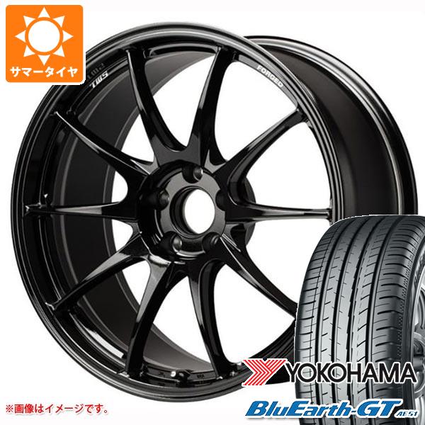 【タイヤ交換対象】サマータイヤ 235/45R18 94W ヨコハマ ブルーアースGT AE51 TWS モータースポーツ RS317 8.0-18 タイヤホイール4本セット