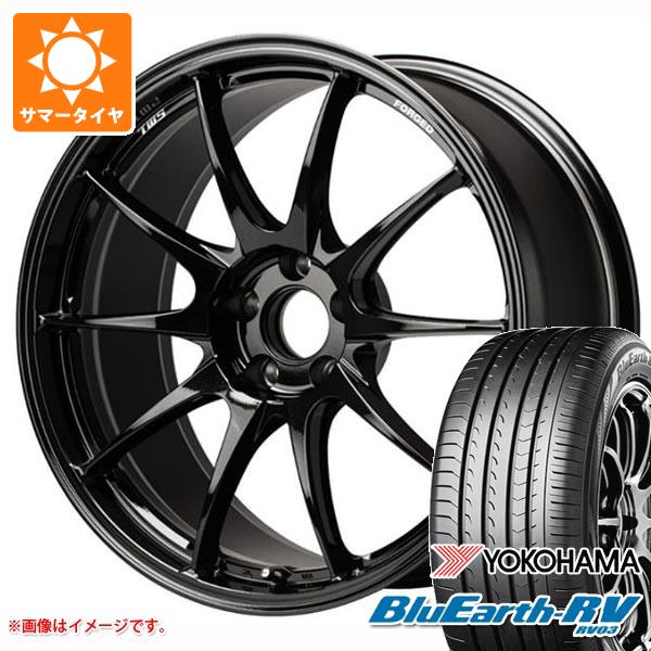 【タイヤ交換対象】2026年製 サマータイヤ 235/50R18 101V XL ヨコハマ ブルーアースRV RV03 TWS モータースポーツ RS317 8.0-18 タイヤホイール4本セット