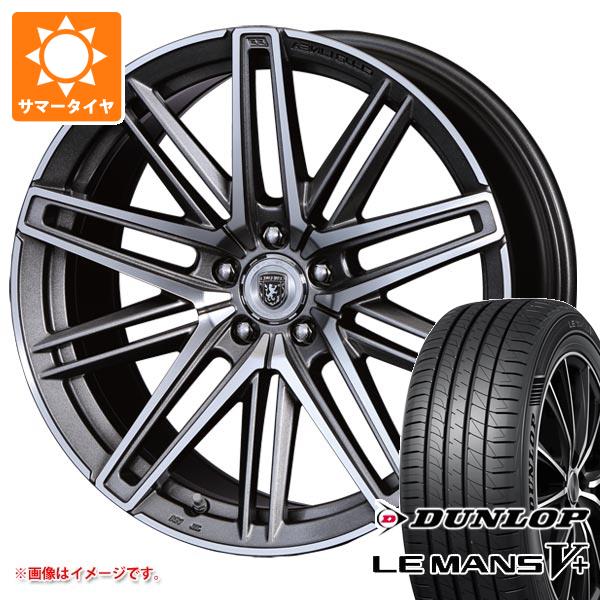 【タイヤ交換対象】サマータイヤ 225/45R19 96W XL ダンロップ ルマン5 LM5+ クリムソン クラブリネア カッサーノ FF 8.0-19 タイヤホイール4本セット