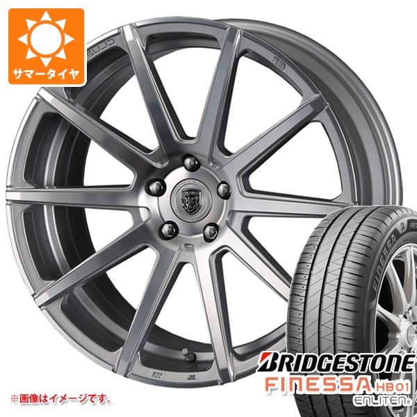 【タイヤ交換対象】サマータイヤ 245/45R19 102W XL ブリヂストン フィネッサ HB01 クリムソン クラブリネア マルディーニ FF 8.0-19 タイヤホイール4本セット｜タイヤ１番