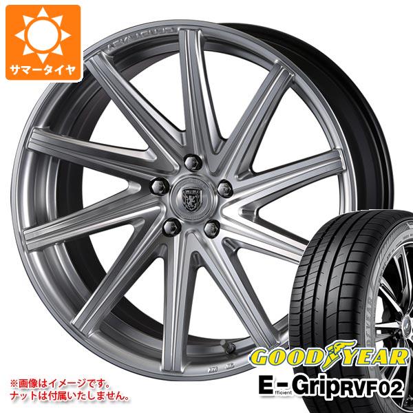 【タイヤ交換対象】サマータイヤ 245/40R20 99W XL グッドイヤー エフィシエントグリップ RVF02 クリムソン クラブリネア ロッシ FF 8.5-20 タイヤホイール4本セット