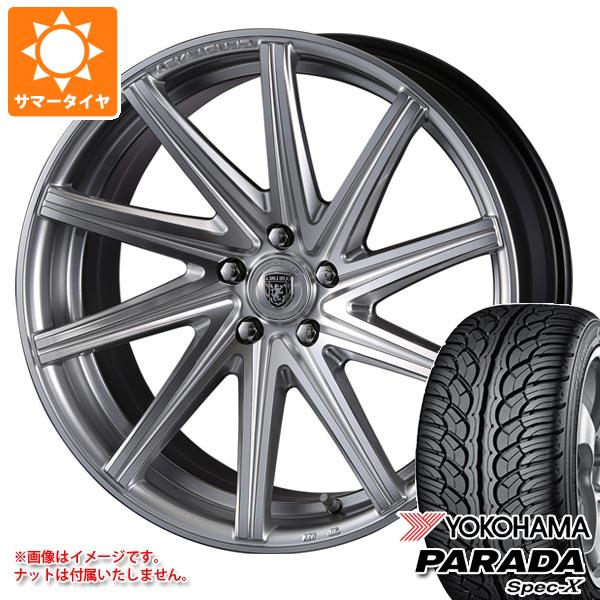 【タイヤ交換対象】サマータイヤ 235/55R20 102V ヨコハマ パラダ スペック-X PA02 クリムソン クラブリネア ロッシ FF 8.5-20 タイヤホイール4本セット｜タイヤ１番 130,950円