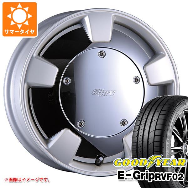 【タイヤ交換対象】サマータイヤ 185/65R15 88H グッドイヤー エフィシエントグリップ RVF02 クリムソン グーフィースプリッター 6.0-15 タイヤホイール4本セット