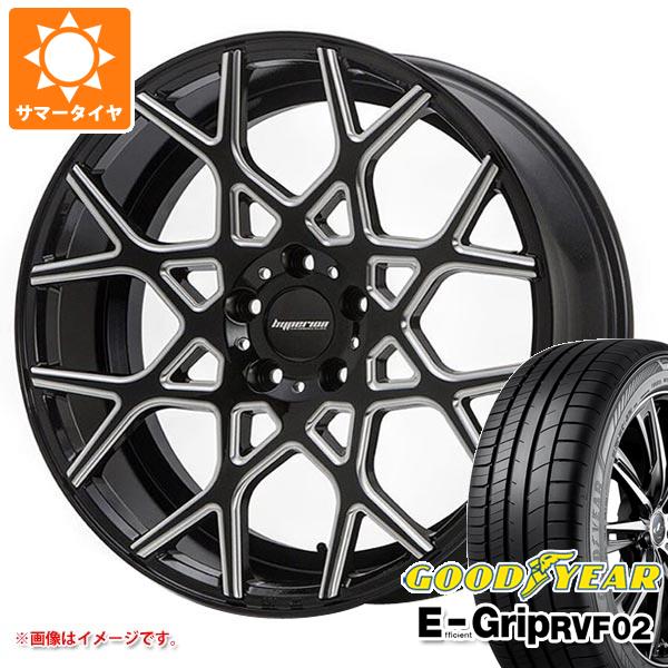 【タイヤ交換対象】サマータイヤ 245/40R20 99W XL グッドイヤー エフィシエントグリップ RVF02 MLJ ハイペリオン CVZ 8.5-20 タイヤホイール4本セット 145,100円