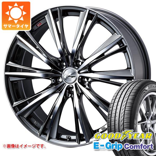 【タイヤ交換対象】サマータイヤ 245/40R19 98W XL グッドイヤー エフィシエントグリップコンフォート レオニス WX 8.0-19 タイヤホイール4本セット|タイヤ1番