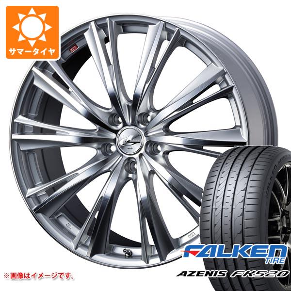【タイヤ交換対象】サマータイヤ 225/40R19 93Y XL ファルケン アゼニス FK520L レオニス WX 7.5-19 タイヤホイール4本セット｜タイヤ１番 131,950円