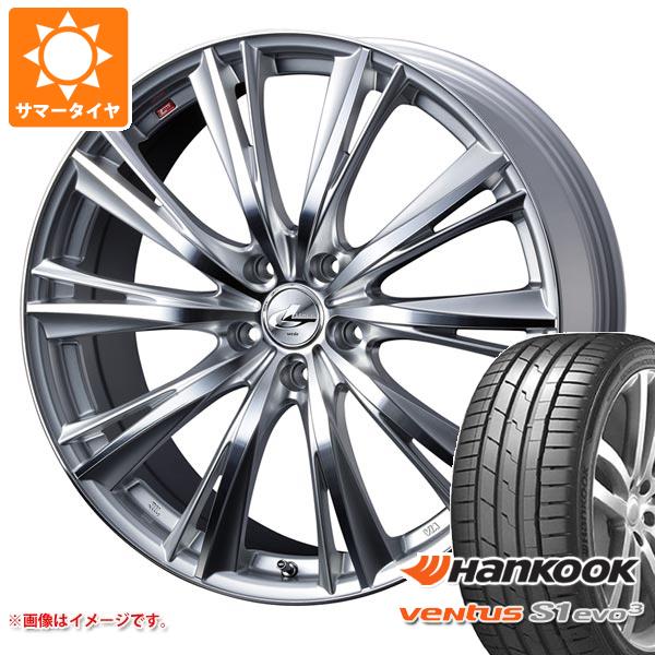 【タイヤ交換対象】2026年製 サマータイヤ 245/45R19 102Y XL ハンコック ベンタス S1 エボ3 K127 レオニス WX 8.0-19 タイヤホイール4本セット