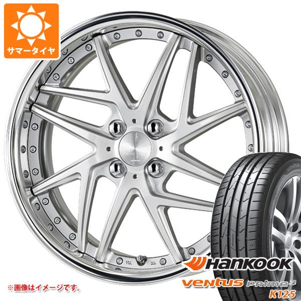 【タイヤ交換対象】サマータイヤ 165/40R16 70V XL ハンコック ベンタス プライム3 K125 ワーク リザルタード メッシュ2 5.5-16 タイヤホイール4本セット