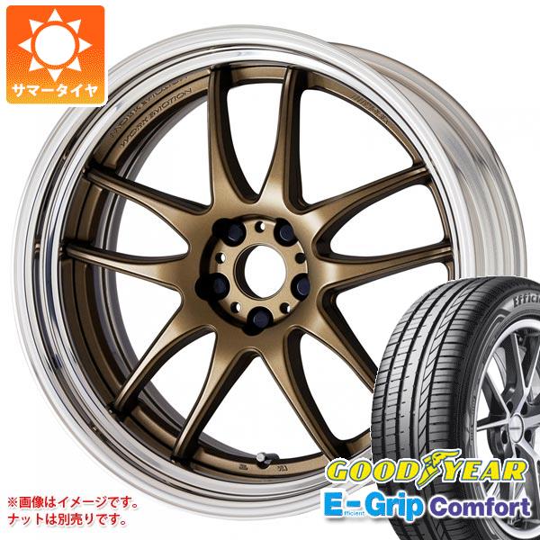【タイヤ交換対象】サマータイヤ 245/40R20 99W XL グッドイヤー エフィシエントグリップコンフォート ワーク エモーション CR 2P 8.5-20 タイヤホイール4本セット