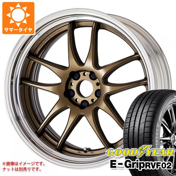 【タイヤ交換対象】サマータイヤ 245/40R20 99W XL グッドイヤー エフィシエントグリップ RVF02 ワーク エモーション CR 2P 8.5-20 タイヤホイール4本セット 201,400円
