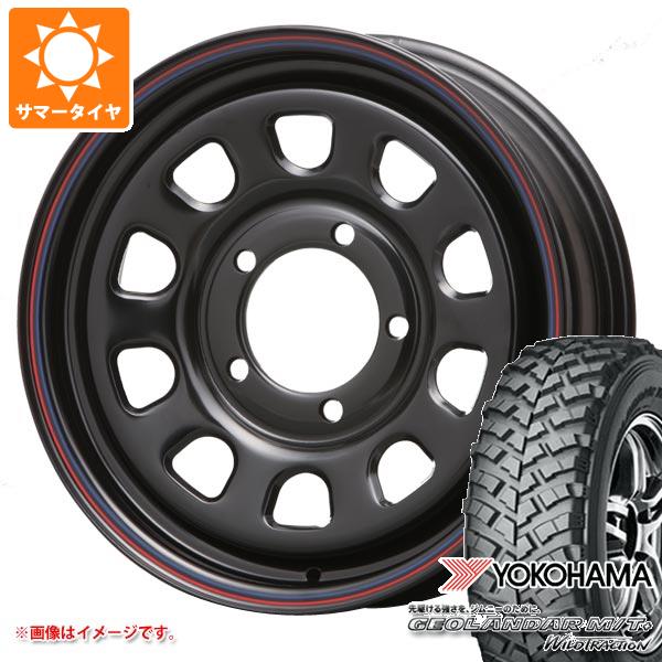 【タイヤ交換対象】5本セット ジムニー用 2026年製 サマータイヤ ヨコハマ ジオランダー M/T+ G001J 195R16C 104/102Q MLJ デイトナ SS 5.5-16 タイヤホイール5本セット｜タイヤ１番