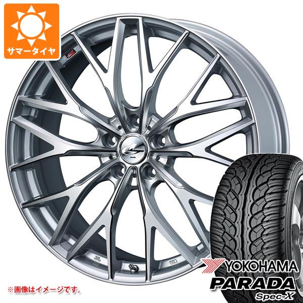 【タイヤ交換対象】サマータイヤ 235/60R18 103V ヨコハマ パラダ スペック-X PA02 レオニス MX 8.0-18 タイヤホイール4本セット｜タイヤ１番