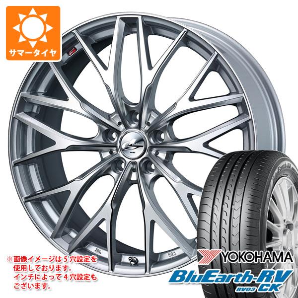 【タイヤ交換対象】2026年製 サマータイヤ 165/60R15 77H ヨコハマ ブルーアースRV RV03CK レオニス MX 4.5-15 タイヤホイール4本セット｜タイヤ１番