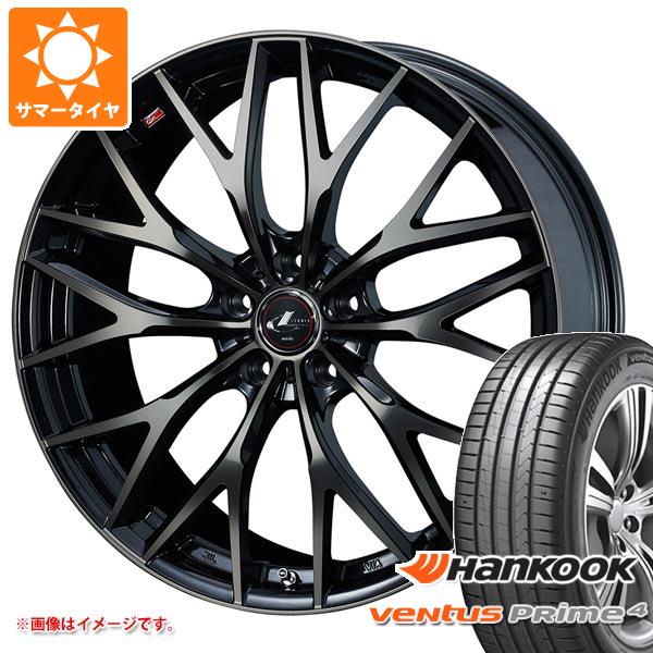 【タイヤ交換対象】サマータイヤ 225/60R17 99V ハンコック ベンタス プライム4 K135 K135A レオニス MX 7.0-17 タイヤホイール4本セット