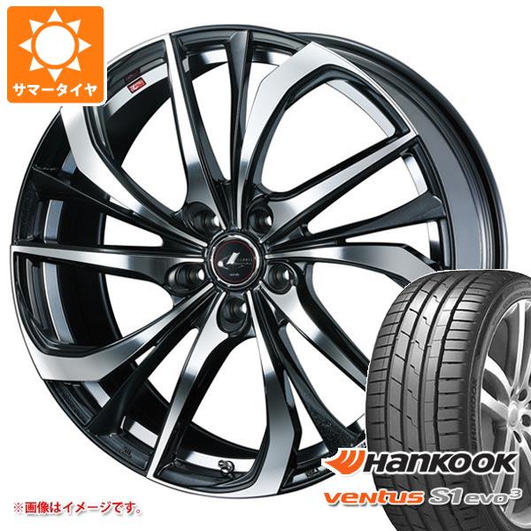 【タイヤ交換対象】サマータイヤ 225/40R19 (93Y) XL ハンコック ベンタス S1 エボ3 K127 レオニス TE 8.0-19 タイヤホイール4本セット