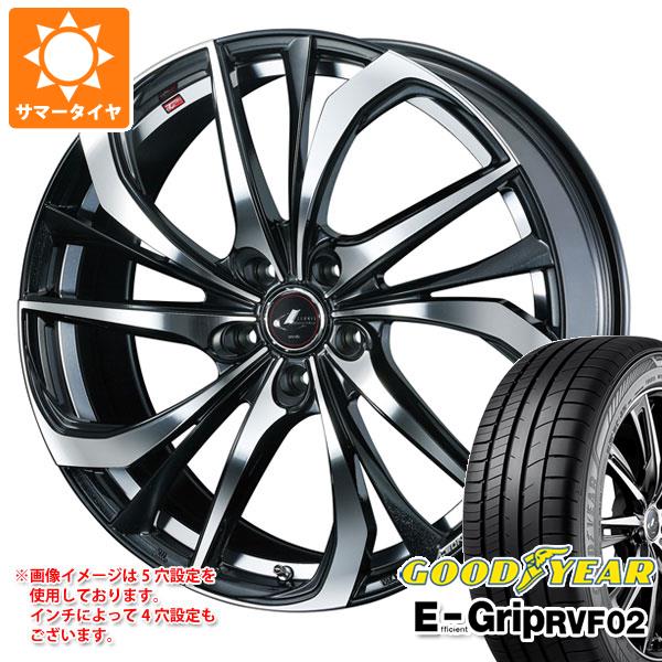 【タイヤ交換対象】サマータイヤ 175/65R15 84H グッドイヤー エフィシエントグリップ RVF02 レオニス TE 5.5-15 タイヤホイール4本セット｜タイヤ１番