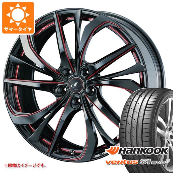 【タイヤ交換対象】2026年製 サマータイヤ 225/45R19 96Y XL ハンコック ベンタス S1 エボ3 K127 レオニス TE 8.0-19 タイヤホイール4本セット