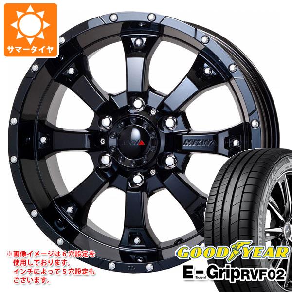 【タイヤ交換対象】ニッサン T31エクストレイル用 サマータイヤ グッドイヤー エフィシエントグリップ RVF02 215/65R16 98H MKW MK-46 7.0-16 タイヤホイール4本セット|タイヤ1番