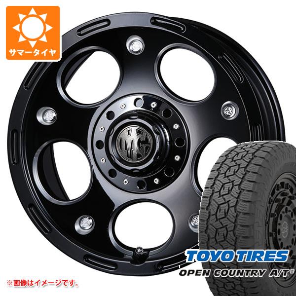 【タイヤ交換対象】5本セット ジムニー JB64W用 サマータイヤ トーヨー オープンカントリー A/T3 215/70R16 100T ブラックレター クリムソン MG デーモン 5.5-16 タイヤホイール5本セット｜タイヤ１番