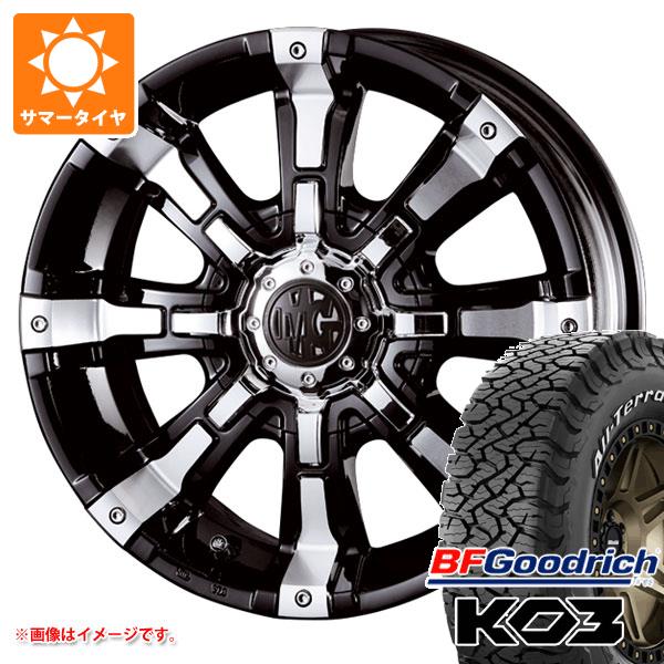 【タイヤ交換対象】5本セット スズキ ジムニーノマド JC74W用 サマータイヤ BFグッドリッチ オールテレーンT/A KO3 LT235/70R16 110/107S ホワイトレター クリムソン MG ビースト 5.5-16 タイヤホイール5本セット