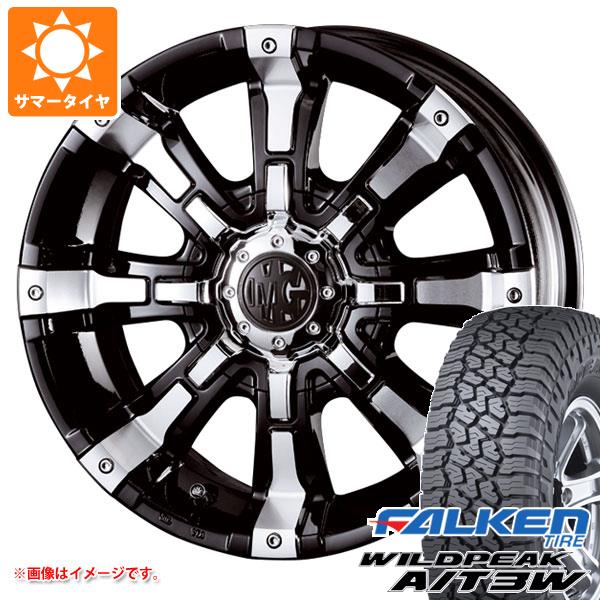 【タイヤ交換対象】スズキ ジムニーノマド JC74W用 サマータイヤ ファルケン ワイルドピーク A/T3W LT225/75R16 115/112Q クリムソン MG ビースト 5.5-16 タイヤホイール4本セット|タイヤ1番