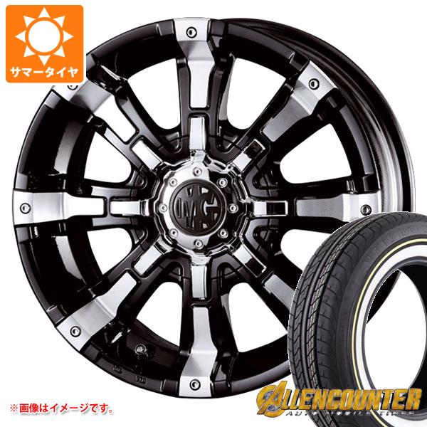 【タイヤ交換対象】ハイエース 200系用 サマータイヤ オーレンカウンター クラシックオーバル 215/65R16C 109/107T ホワイト/イエローリボン クリムソン MG ビースト 7.0-16 タイヤホイール4本セット|タイヤ1番