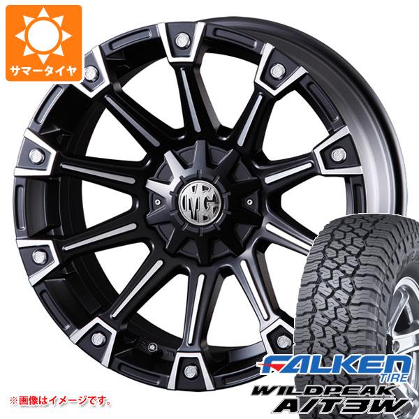 【タイヤ交換対象】5本セット トヨタ FJクルーザー 10系用 サマータイヤ ファルケン ワイルドピーク A/T3W LT285/55R20 122/119Q クリムソン MG モンスター 8.5-20 タイヤホイール5本セット｜タイヤ１番