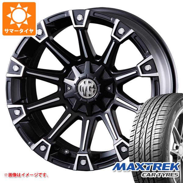 【タイヤ交換対象】5本セット ジープ ラングラー JK/JL系用 サマータイヤ マックストレック フォルティス T5 275/55R20 117V XL クリムソン MG モンスター タイヤホイール5本セット｜タイヤ１番