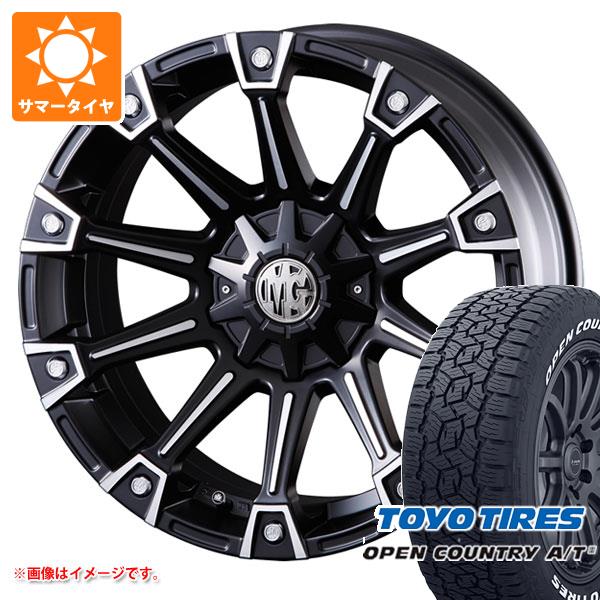 【タイヤ交換対象】ハイエース 200系用 2026年製 サマータイヤ トーヨー オープンカントリー A/T3 215/65R16C 109/107R ホワイトレター クリムソン MG モンスター 7.0-16 タイヤホイール4本セット｜タイヤ１番