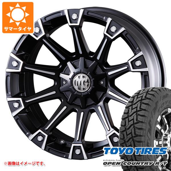 【タイヤ交換対象】デリカD:5用 2026年製 サマータイヤ トーヨー オープンカントリー R/T 215/70R16 100Q ブラックレター クリムソン MG モンスター 7.0-16 タイヤホイール4本セット|タイヤ1番