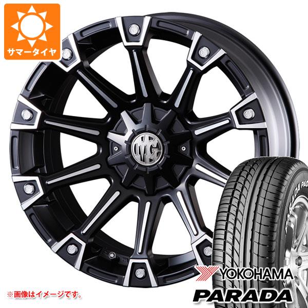 【タイヤ交換対象】ハイエース 200系用 2026年製 サマータイヤ ヨコハマ パラダ PA03 215/65R16C 109/107S ホワイトレター クリムソン MG モンスター 7.0-16 タイヤホイール4本セット