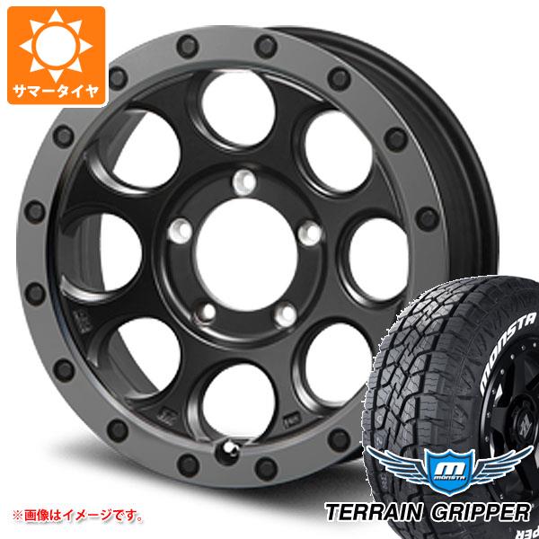 【タイヤ交換対象】ジムニー用 サマータイヤ モンスタ テレーングリッパー 175/80R16 91S ホワイトレター MLJ エクストリームJ XJ03 5.5-16 タイヤホイール4本セット|タイヤ1番