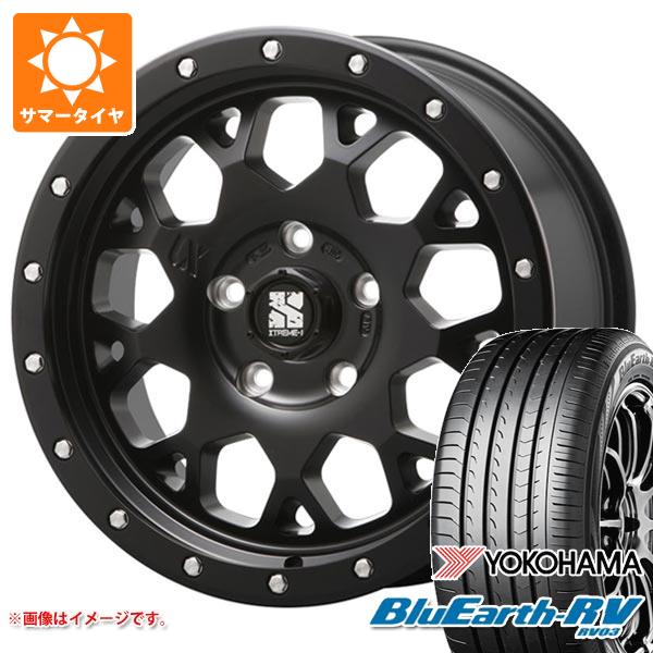 【タイヤ交換対象】T31エクストレイル用 2026年製 サマータイヤ ヨコハマ ブルーアースRV RV03 215/65R16 98H MLJ エクストリームJ XJ04 7.0-16 タイヤホイール4本セット