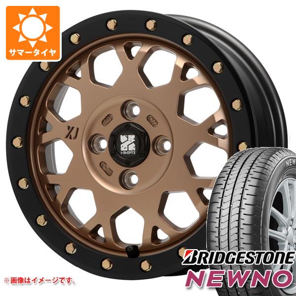 【タイヤ交換対象】ミツビシ デリカミニ B30系用 2026年製 サマータイヤ ブリヂストン ニューノ 165/65R14 79S MLJ エクストリームJ XJ04 4.5-14 タイヤホイール4本セット 63,745円