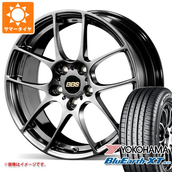 【タイヤ交換対象】サマータイヤ 215/55R18 99V XL ヨコハマ ブルーアースXT AE61 BBS RF 7.5-18 タイヤホイール4本セット